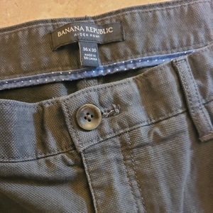 Banana Republic Aiden Straight Chino 36x30 Olive Green
